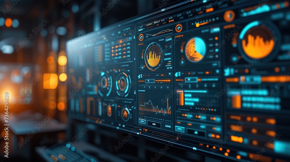 An intricate control panel with glowing dials and advanced data monitoring graphics, embodying high-tech network operations or system management. An intricate control panel with glowing dials and advanced data monitoring graphics, embodying high-tech network operations or system management.