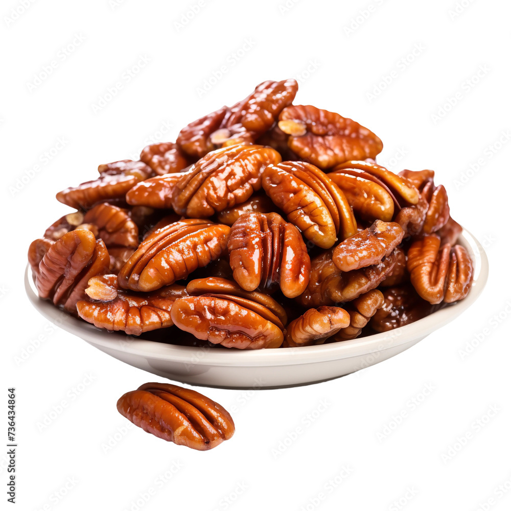 Natural and fresh Peeled pecan nuts isolated on white background
Natural and fresh Peeled pecan nuts isolated on white background
