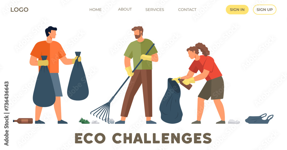 Eco activism vector illustration. Pollutions retreat is anthem sung by eco activists, echoing through valleys ecological harmony Eco activism is heartbeat nature, rhythmic call to safeguard