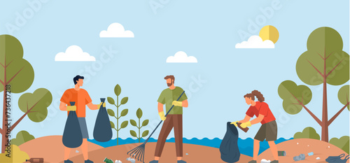 Eco activism vector illustration. Eco activism is heartbeat nature  rhythmic call to safeguard our environment The eco activism metaphor is torch illuminating path to ecological responsibility