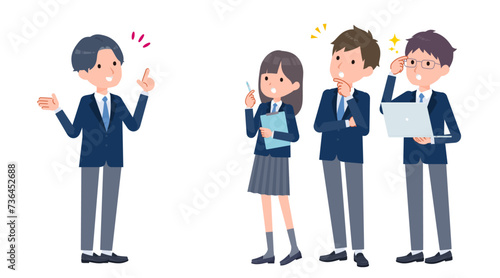 提案に驚く学生
