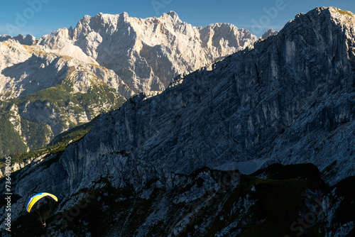 Abendstimmung im Wettersteingebirge photo