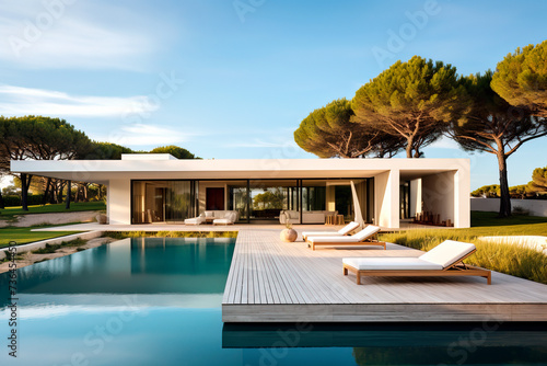 luxury villa vacation home with swimming pool   © Jezper