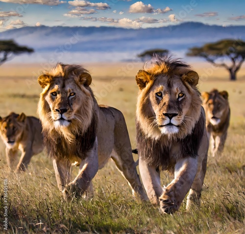 lions in the wild © Sakis