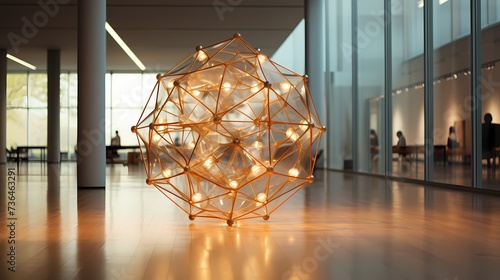 A transparent icosidodecahedron against a minimalist canvas --ar 16:9 --v 5.2 --s 750** - Image #2 @maliktanveer photo