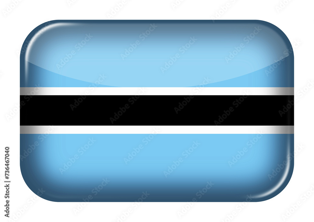 Botswana web icon rectangle button Botswana web icon rectangle button