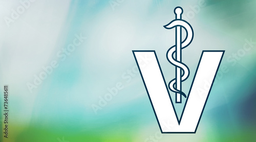 tierarzt zeichen karte visitenkarte veterinär icon design vorlage
