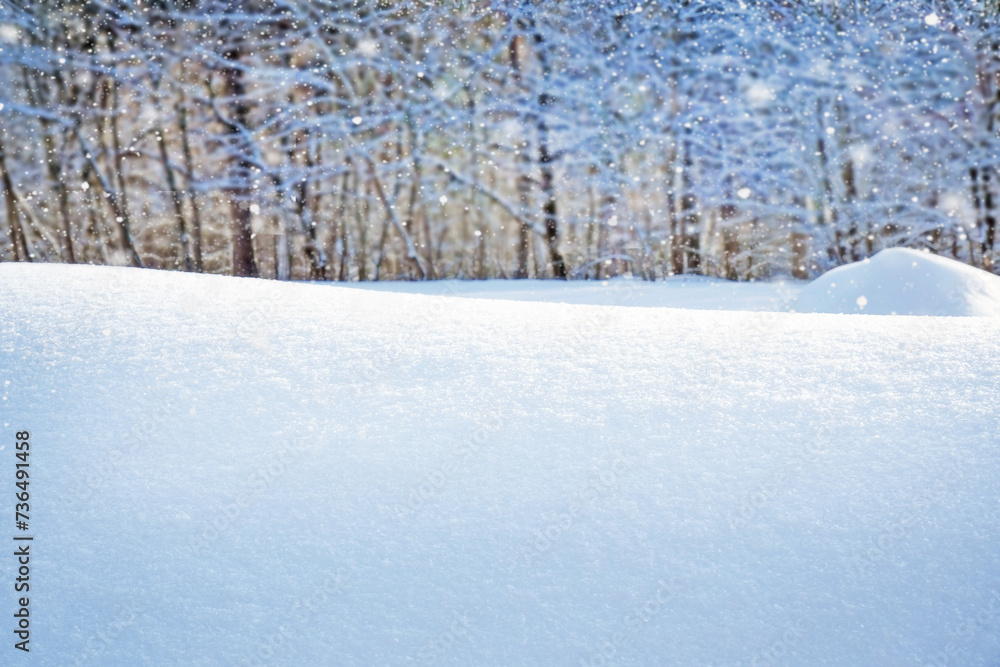 White snow. Background for cope space. Snow Structure White snow. Background for cope space. Snow Structure