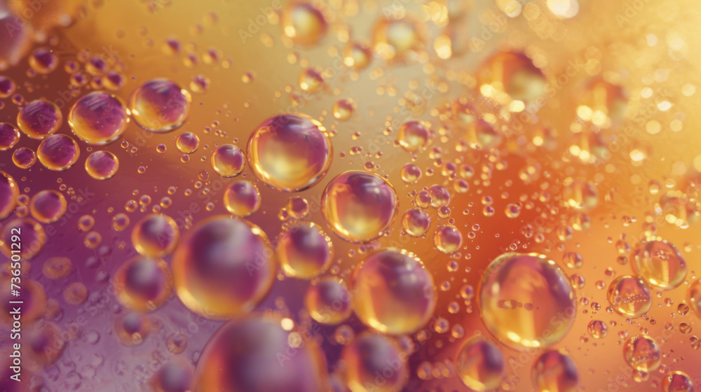 A close-up of translucent bubbles floating in a colorful space with a bokeh light effect creating a dreamy and ethereal abstract background. A close-up of translucent bubbles floating in a colorful space with a bokeh light effect creating a dreamy and ethereal abstract background.