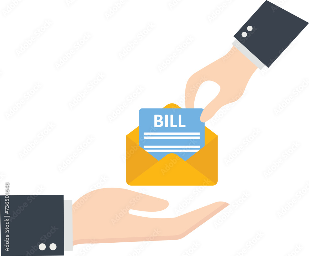 Businessman picks a bill from an envelope, Financial transaction or Payments, Financial documents and Business expenses concept,
Businessman picks a bill from an envelope, Financial transaction or Payments, Financial documents and Business expenses concept,