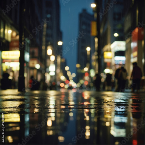 city lights  background © AlenKadr