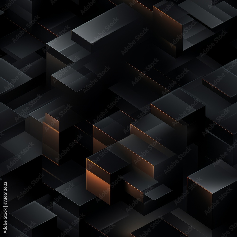 Dark black Geometric grid background Modern dark abstract texture seamless pattern Dark black Geometric grid background Modern dark abstract texture seamless pattern