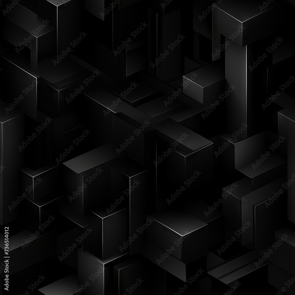 Dark black Geometric grid background Modern dark abstract texture seamless pattern Dark black Geometric grid background Modern dark abstract texture seamless pattern