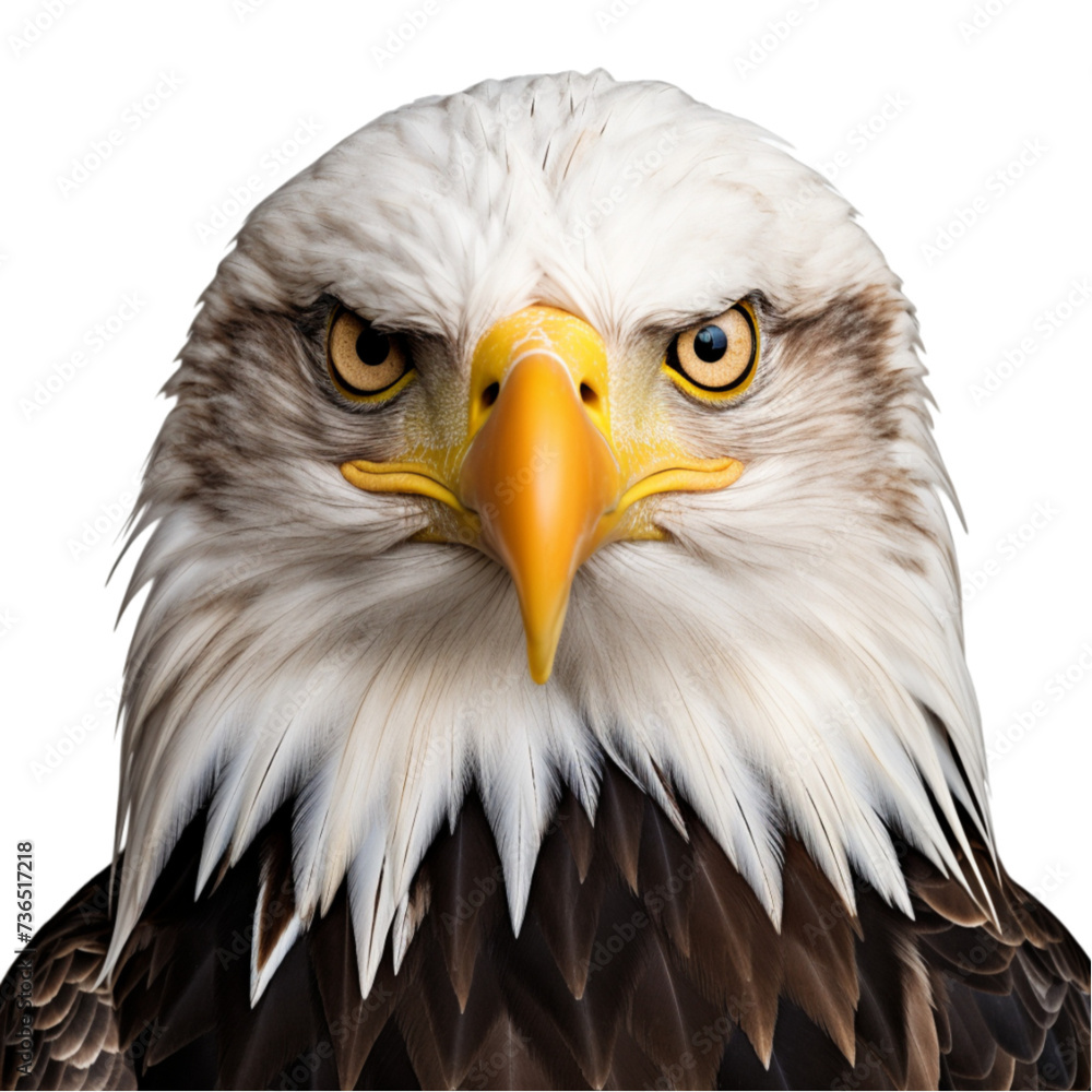 eagle isolated on white background. With clipping path. eagle isolated on white background. With clipping path.
