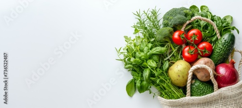 a photo featuring an assortment of fresh organic produce