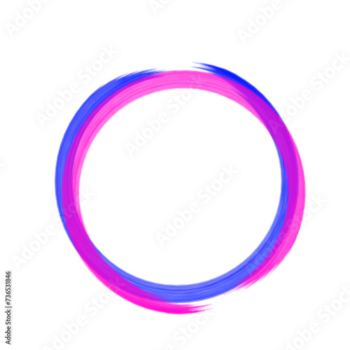 circle abstract vector logo design template