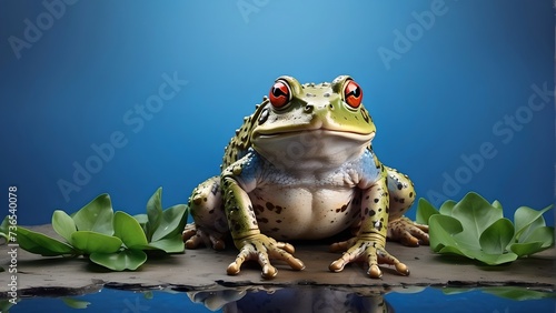 frog on a leaf © TP SHOTS