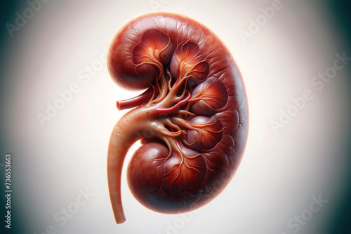 Human kidney structure