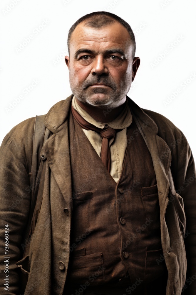 portrait of a man in old fashioned clothes portrait of a man in old fashioned clothes