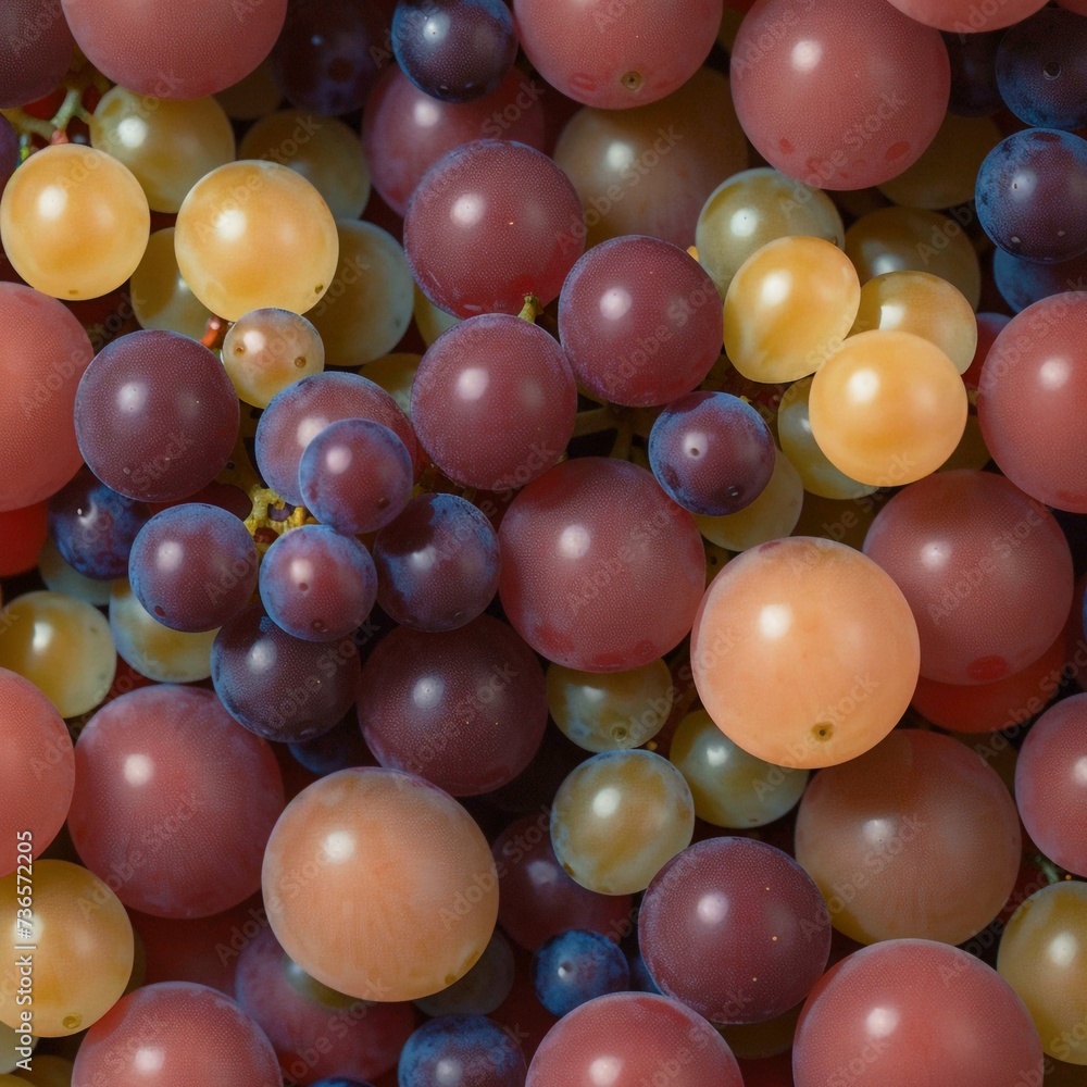 Grape Grapes Fruit Food Fresh Texture healthy eating. A vibrant cluster of glossy grapes, showcasing colors of green, red, and purple Grape Grapes Fruit Food Fresh Texture healthy eating. A vibrant cluster of glossy grapes, showcasing colors of green, red, and purple