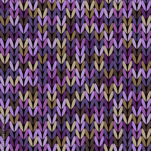 Knitted background pattern wallpaper knitting decorative