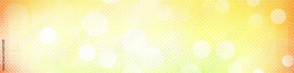 Yellow bokeh background for banner, poster, event, celebrations, ad, and various design works
