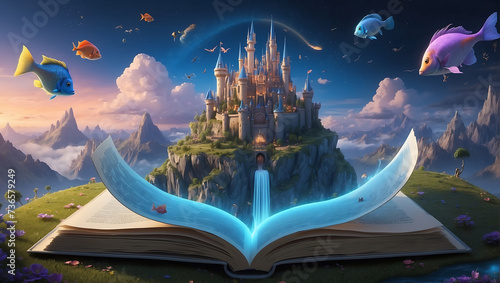 Ożywająca magia opowieści z otwartej książki