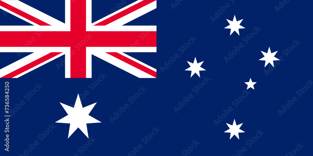 Fototapeta premium Countries and cultures: the Australian flag