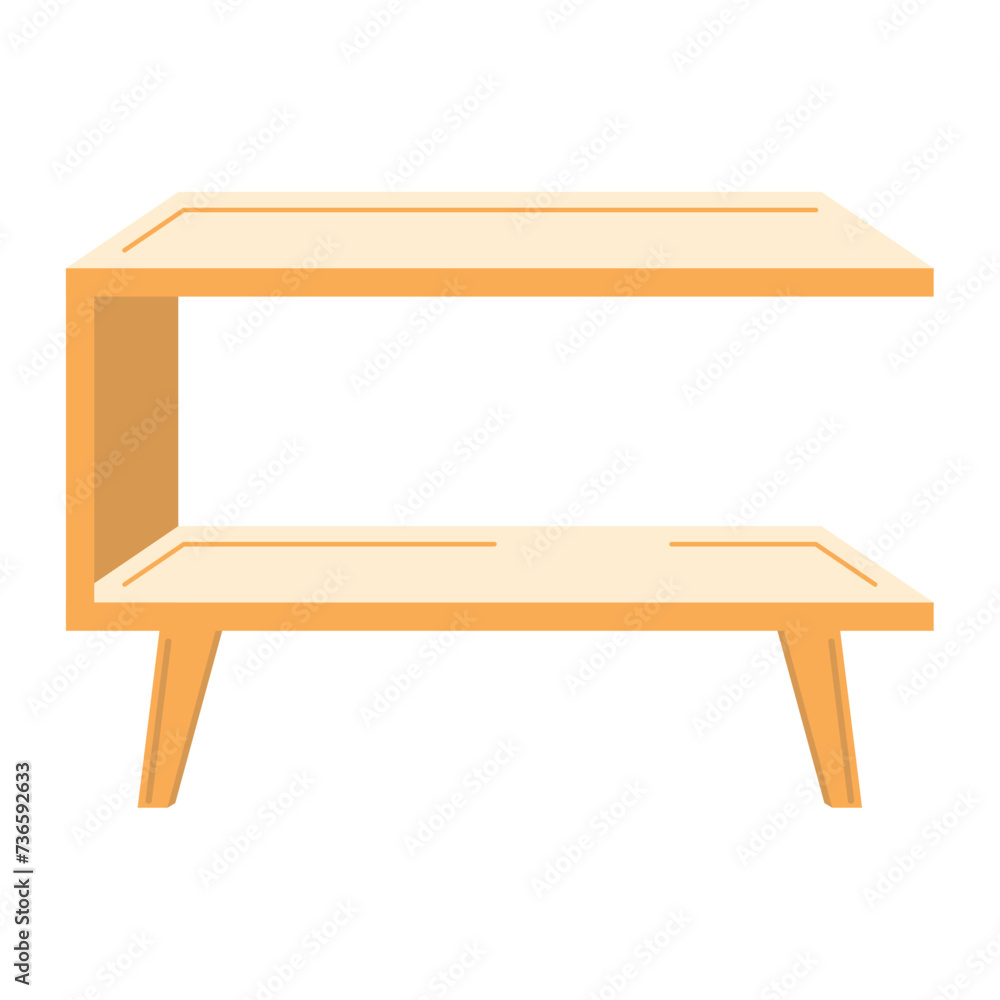 Side table icon Home decor Vector illustration Side table icon Home decor Vector illustration