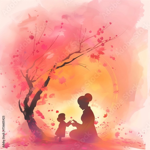 Mother's Day Illustration