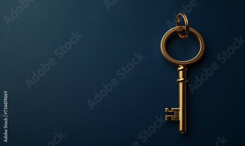 Golden Key of Opportunity, Exclusive Access Concept
