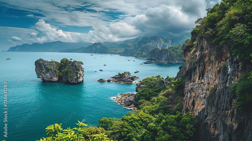 Obraz premium beautiful seascape full of color