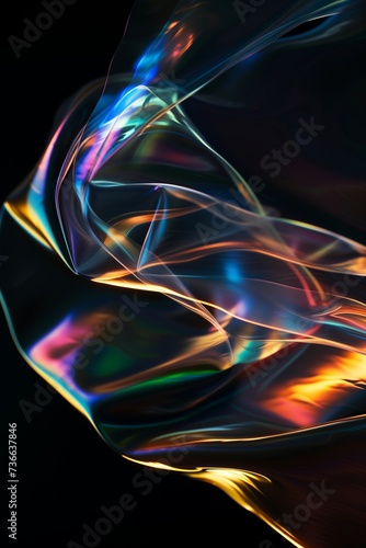 abstract iridescent material background
