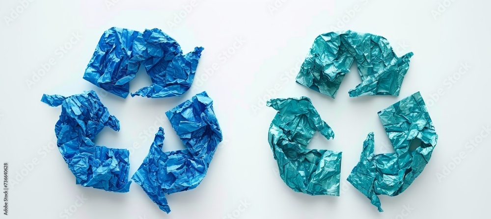 Waste sorting impact before after visuals promoting responsible waste management with copy space. Waste sorting impact before after visuals promoting responsible waste management with copy space.