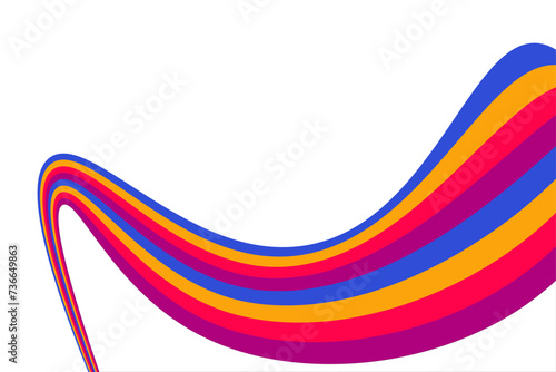 India celebration, holi festival of color. Abstract colorful rainbow holi background with copy space for text. Vector illustration