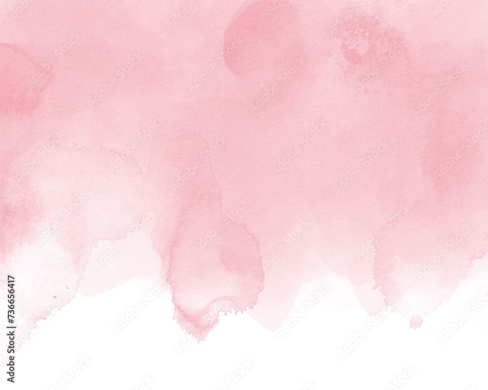 Peach cream abstract watercolor background. Blurred watercolour light texture. Pink nude gradient for cards, and cover designs. Hand drawn illustration for Valentines Day. Peach fuzz color pallet. 