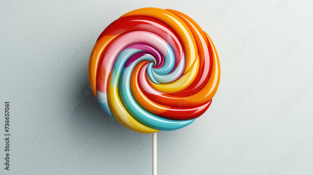 colorful lollipop isolated colorful lollipop isolated