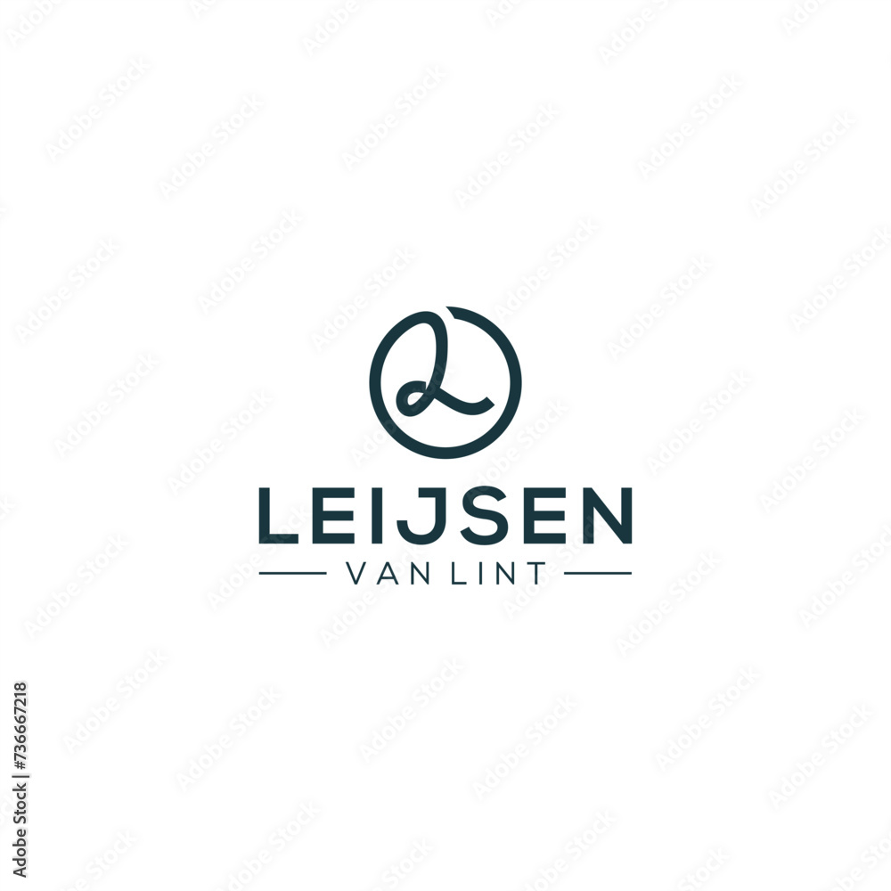 initial letter l logo design initial letter l logo design