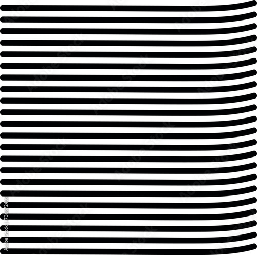 Simple chick stripes in horizontal direction