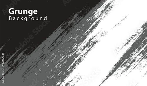 Black and white abstract grunge background.