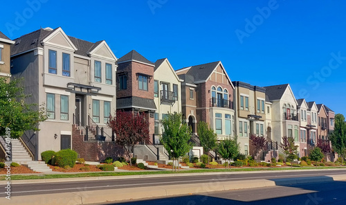 Townhomes. photo