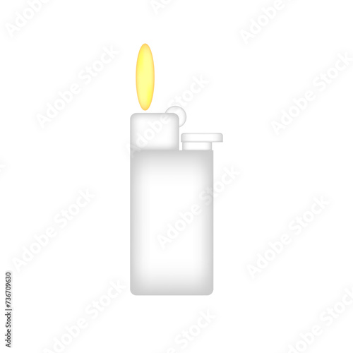 Gas lighter icon.