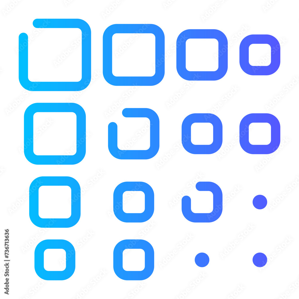 fade gradient icon fade gradient icon