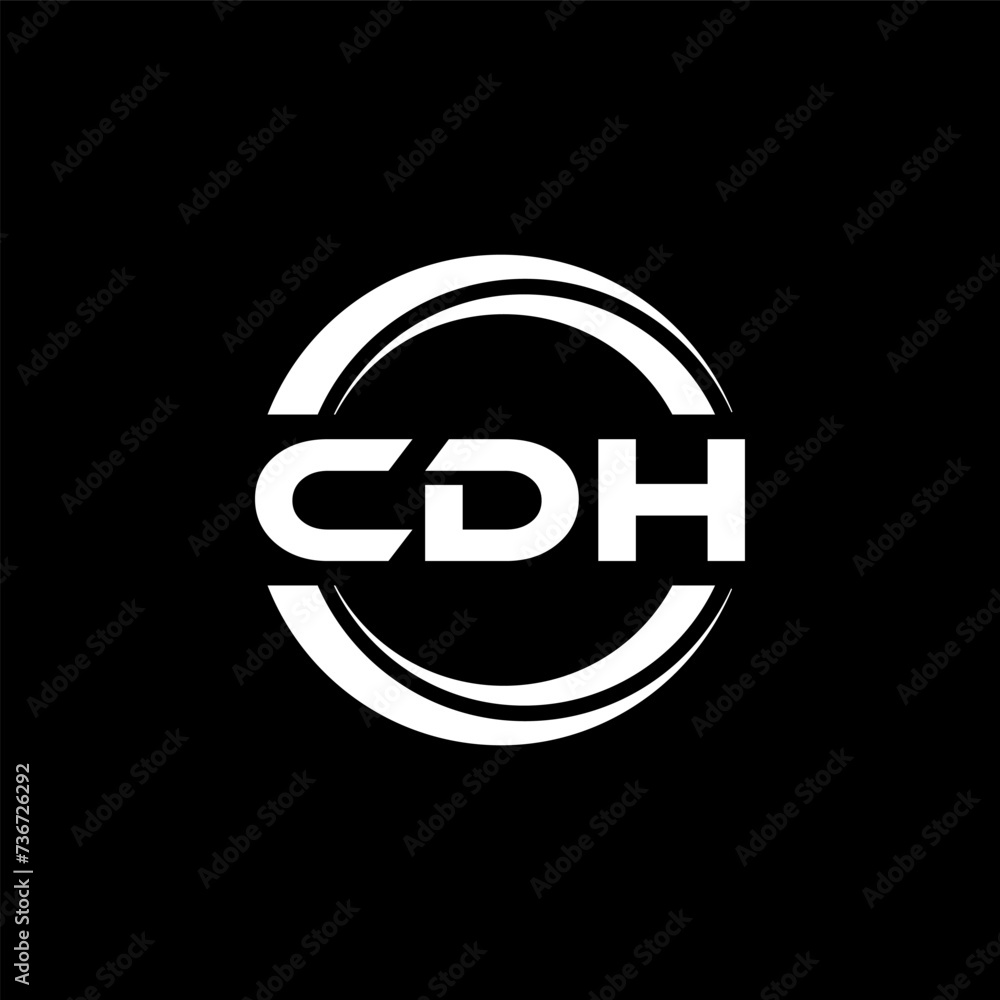 CDH letter logo design with black background in illustrator, vector logo modern alphabet font overlap style. calligraphy designs for logo, Poster, Invitation, etc. CDH letter logo design with black background in illustrator, vector logo modern alphabet font overlap style. calligraphy designs for logo, Poster, Invitation, etc.