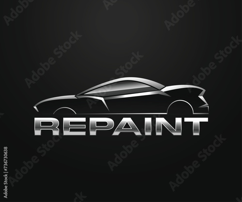 sports car repaint logo