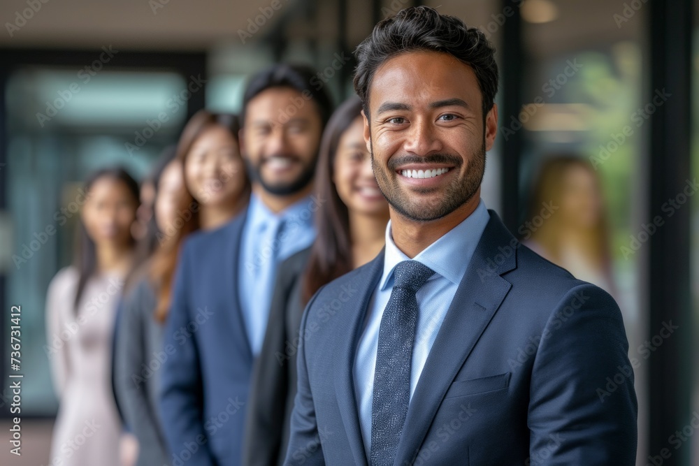 Corporate Business Photography of an International Business Team, Capturing The Success and Collaboration, Generative AI Corporate Business Photography of an International Business Team, Capturing The Success and Collaboration, Generative AI
