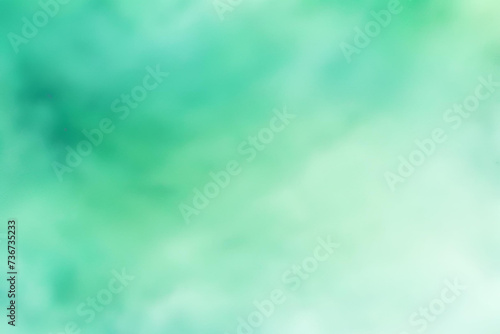 Abstract gradient smooth Blurred Watercolor Aquamarine Green background image © possawat