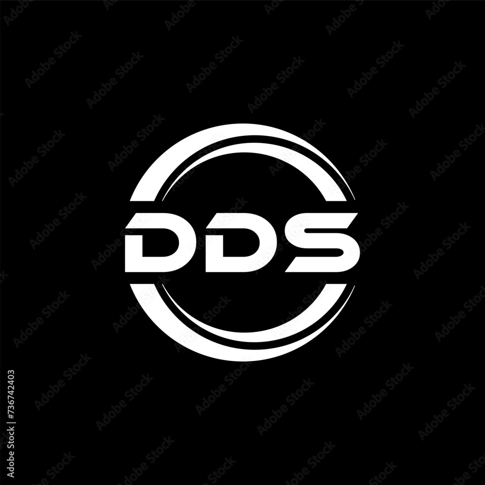 DDS letter logo design with black background in illustrator, vector logo modern alphabet font overlap style. calligraphy designs for logo, Poster, Invitation, etc. DDS letter logo design with black background in illustrator, vector logo modern alphabet font overlap style. calligraphy designs for logo, Poster, Invitation, etc.