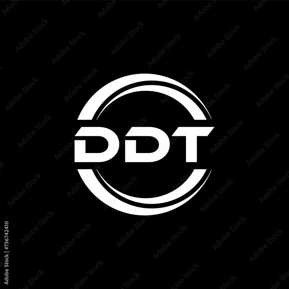 DDT letter logo design with black background in illustrator, vector logo modern alphabet font overlap style. calligraphy designs for logo, Poster, Invitation, etc. DDT letter logo design with black background in illustrator, vector logo modern alphabet font overlap style. calligraphy designs for logo, Poster, Invitation, etc.