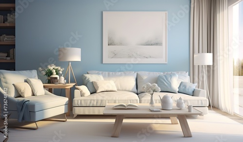 minimalist living room ideas, simple and elegant © candra